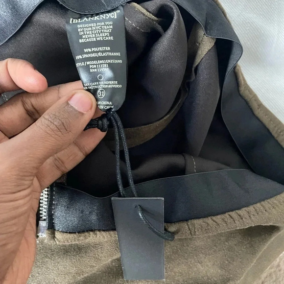 BLANKNYC high rise Faux Suede Pants Size 31 - Picture 4 of 7